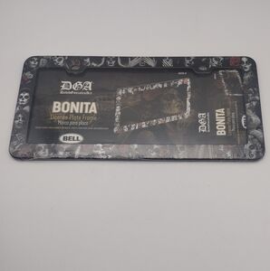 David Gonzalez Art DGA Bonita License Plate Frame New